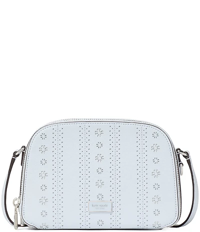 kate spade new york Serena Leather Laser Cut Dome Crossbody Bag