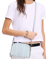 kate spade new york Serena Leather Laser Cut Dome Crossbody Bag