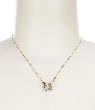 kate spade new york Set In Stone Short Pendant Necklace