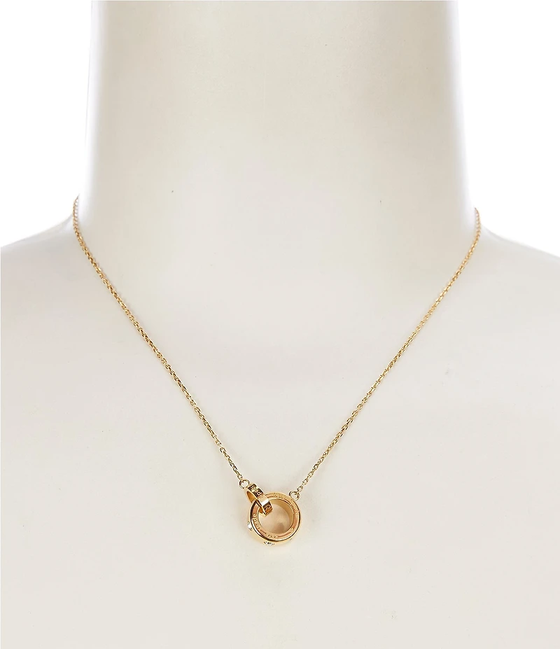 kate spade new york Set In Stone Short Pendant Necklace