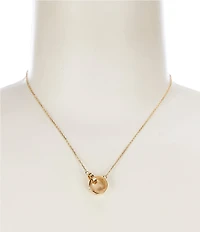 kate spade new york Set In Stone Short Pendant Necklace