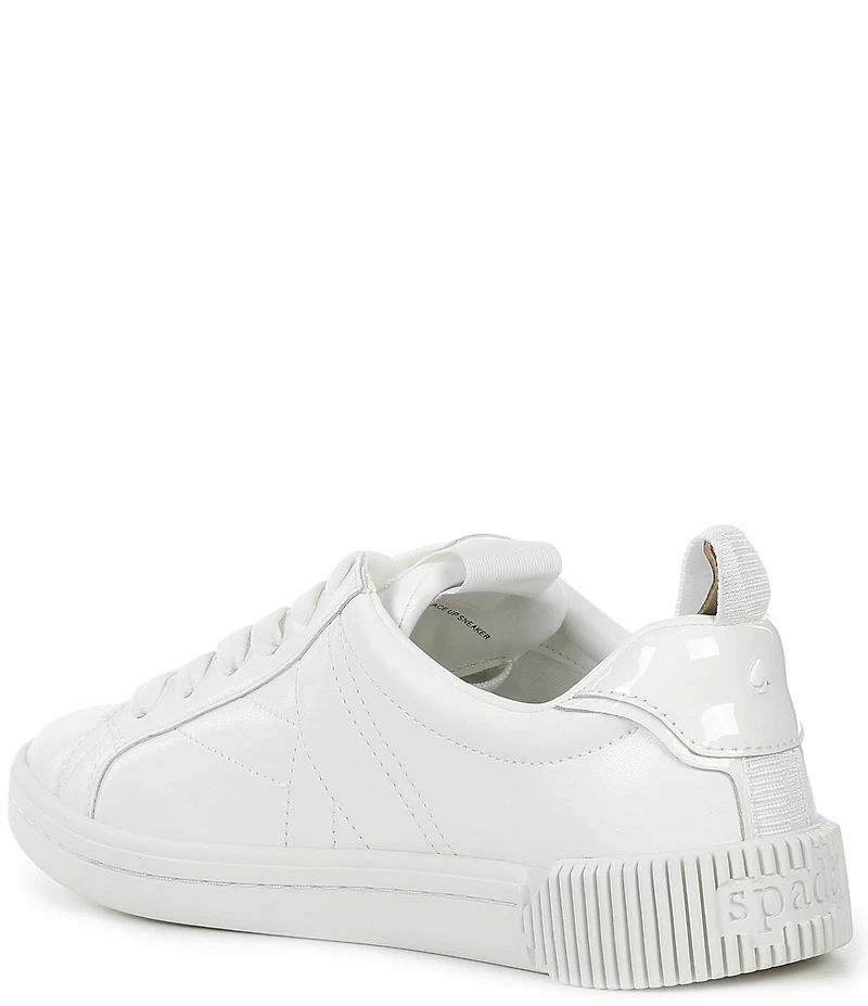 kate spade new york Signature Leather Sneakers