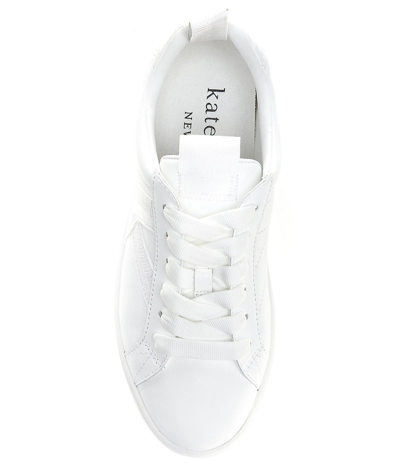 kate spade new york Signature Leather Sneakers
