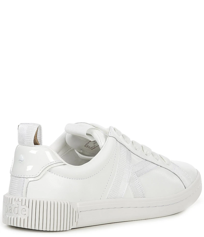 kate spade new york Signature Leather Sneakers