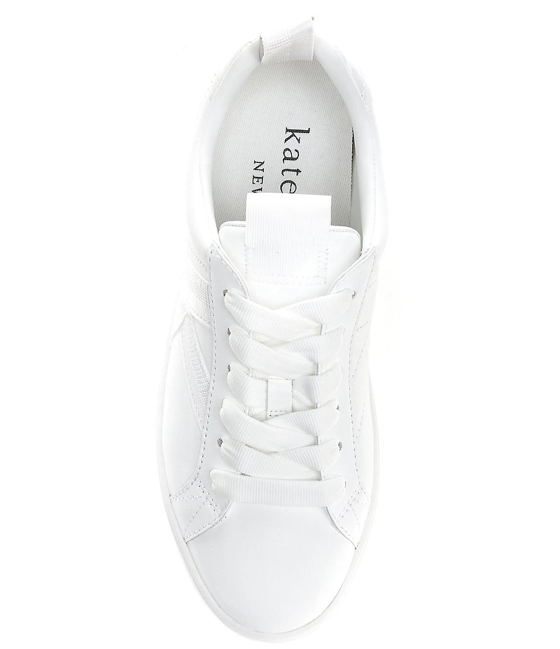 kate spade new york Signature Leather Sneakers