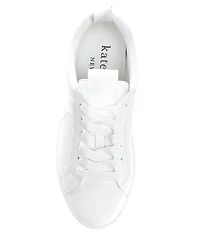 kate spade new york Signature Leather Sneakers