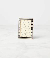 kate spade new york Sitting Pretty 4#double; x 6#double; Stripe Frame