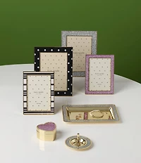 kate spade new york Sitting Pretty Pink Glitter Heart Box