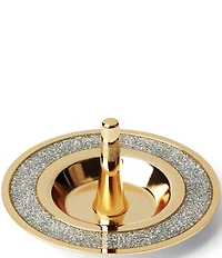 kate spade new york Sitting Pretty Pink Glitter Ring Dish