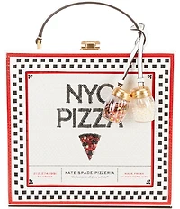 kate spade new york Sliced 3D Pizza Box Crossbody Bag