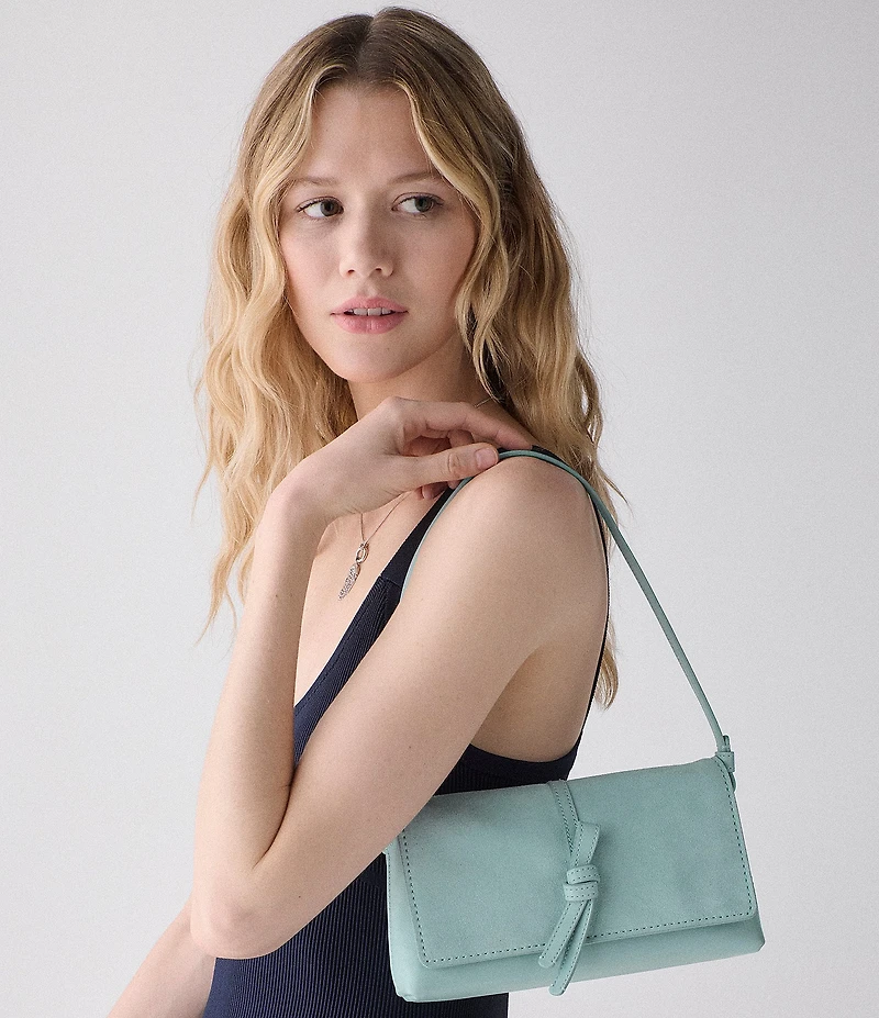 kate spade new york Small Loop Suede Shoulder Bag