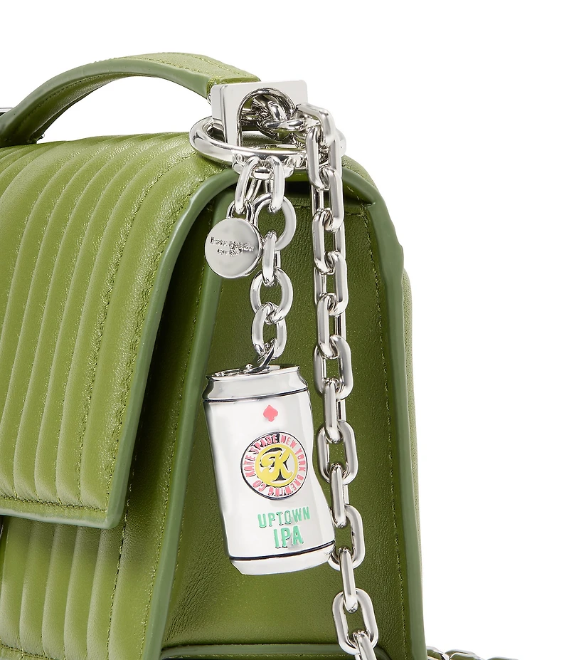 kate spade new york Snack Time Shiny Metallic Key Fob