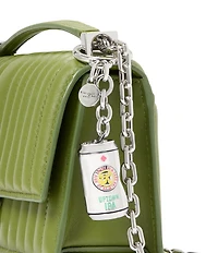 kate spade new york Snack Time Shiny Metallic Key Fob