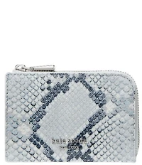 kate spade new york Snake Embossed Leather Mini Card Case