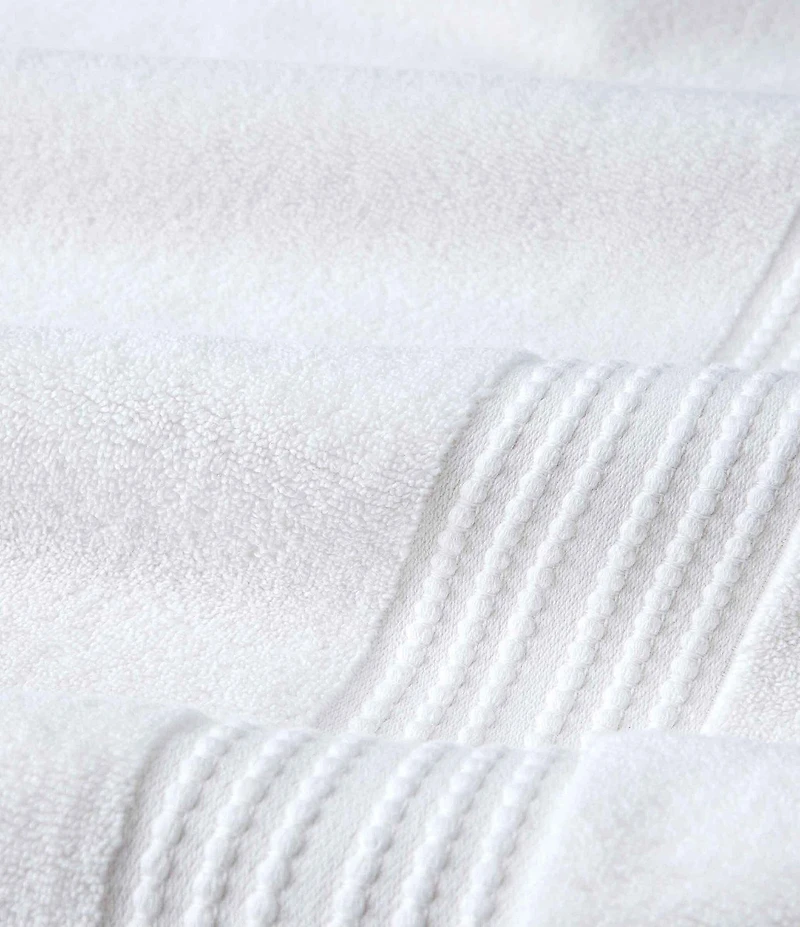 kate spade new york Solid Dot Dobby Zero Twist Cotton Bath Towels