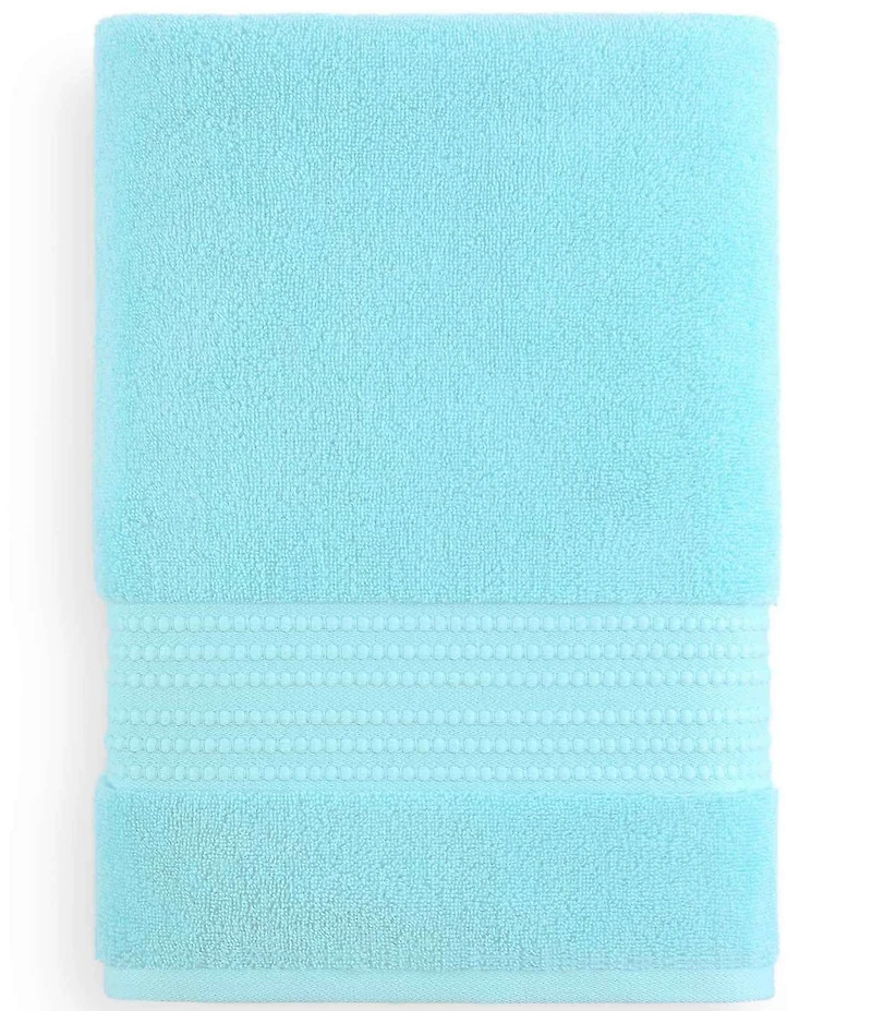 kate spade new york Solid Dot Dobby Zero Twist Cotton Bath Towels