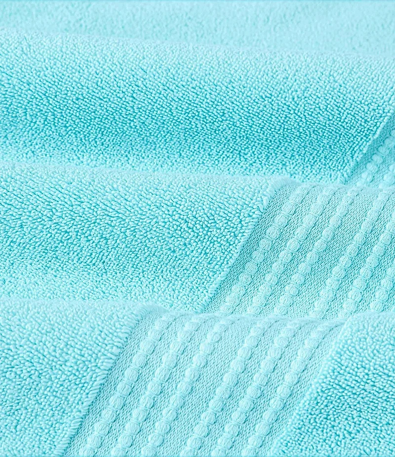 kate spade new york Solid Dot Dobby Zero Twist Cotton Bath Towels