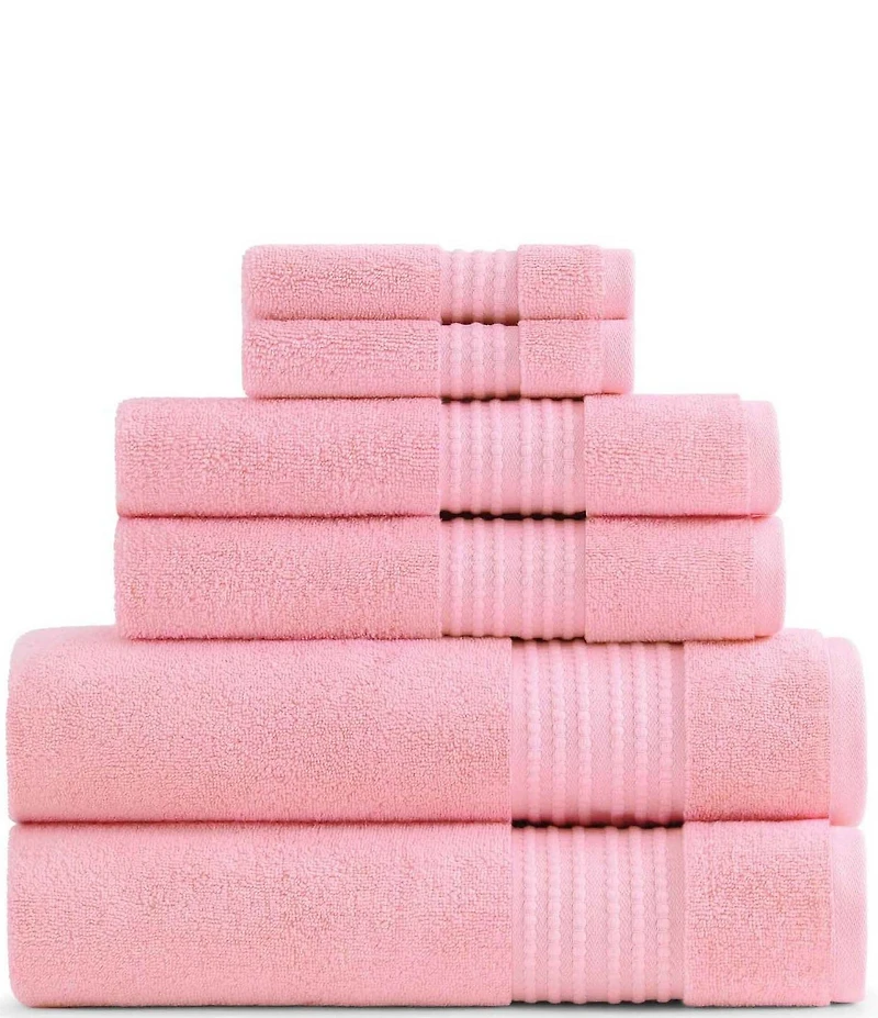kate spade new york Solid Dot Dobby Zero Twist Cotton Bath Towels