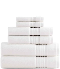 kate spade new york Solid Dot Dobby Zero Twist Cotton Bath Towels