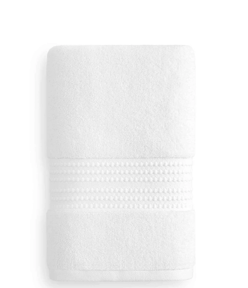 kate spade new york Solid Dot Dobby Zero Twist Cotton Bath Towels