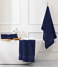 kate spade new york Solid Dot Dobby Zero Twist Cotton Bath Towels