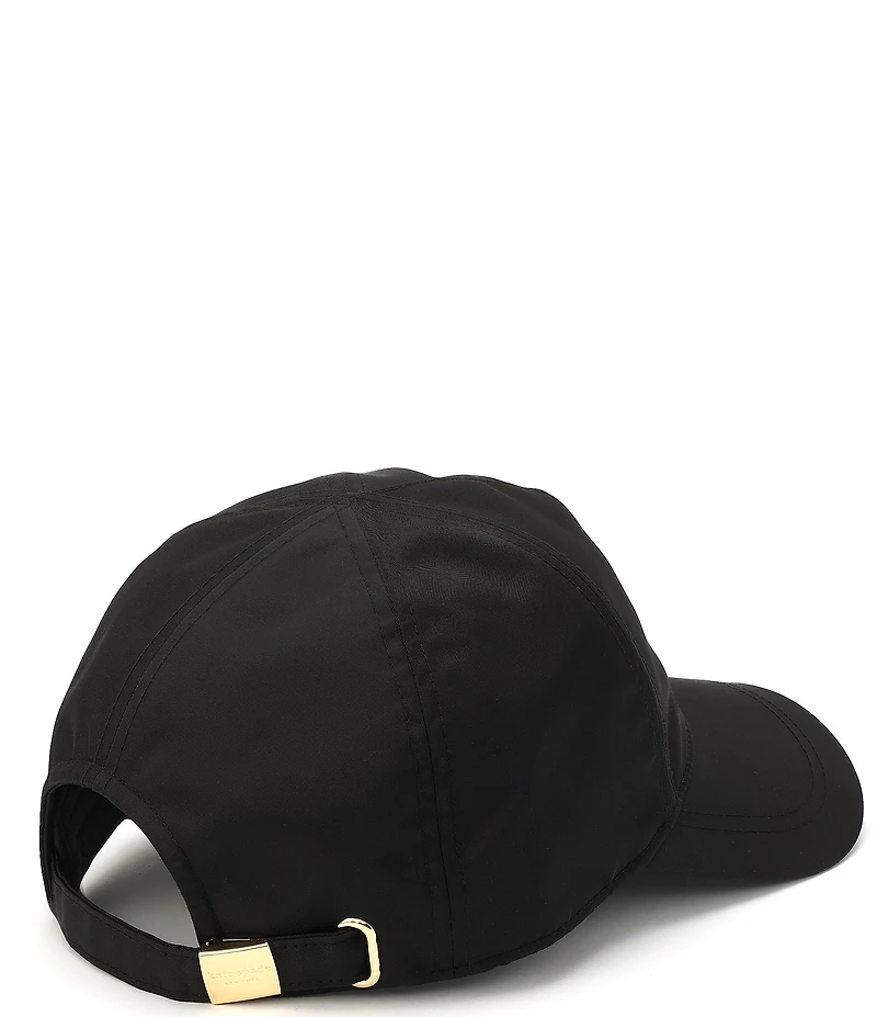 kate spade new york Solid Embossed Nylon Baseball Cap