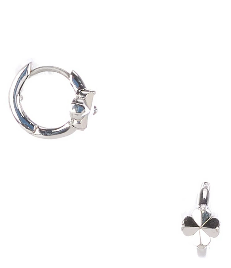 kate spade new york Spade Flower Huggie Hoop Earrings