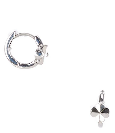 kate spade new york Spade Flower Huggie Hoop Earrings