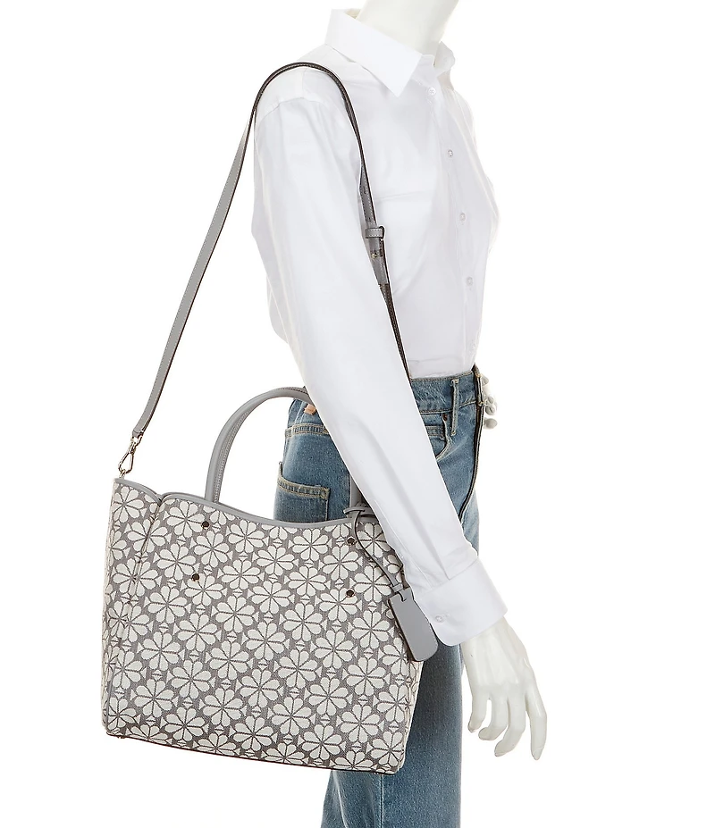 kate spade new york Spade Flower Jacquard Medium Everything Tote