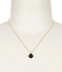kate spade new york Spade Flower Mini Short Pendant Necklace