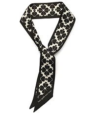 kate spade new york Spade Flower Skinny Scarf