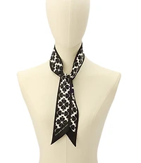 kate spade new york Spade Flower Skinny Scarf