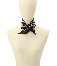 kate spade new york Spade Flower Skinny Scarf