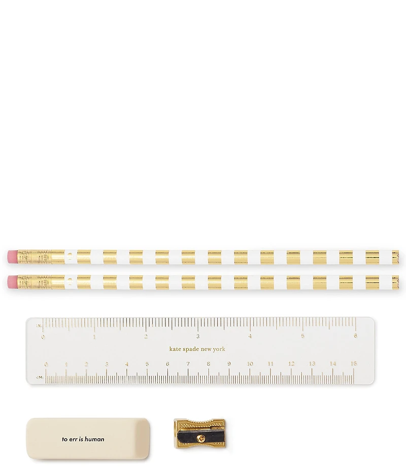 kate spade new york Spade Smiley Round Pencil Case