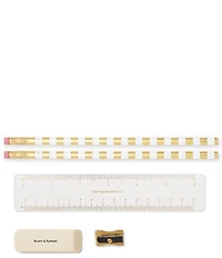 kate spade new york Spade Smiley Round Pencil Case