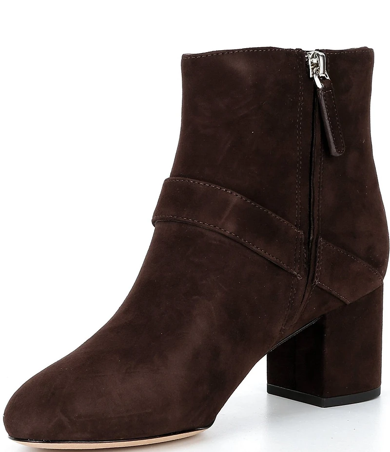 kate spade new york Spade Suede Flower Booties