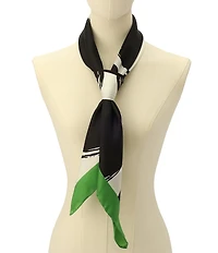 kate spade new york Splodge Silk Square Scarf