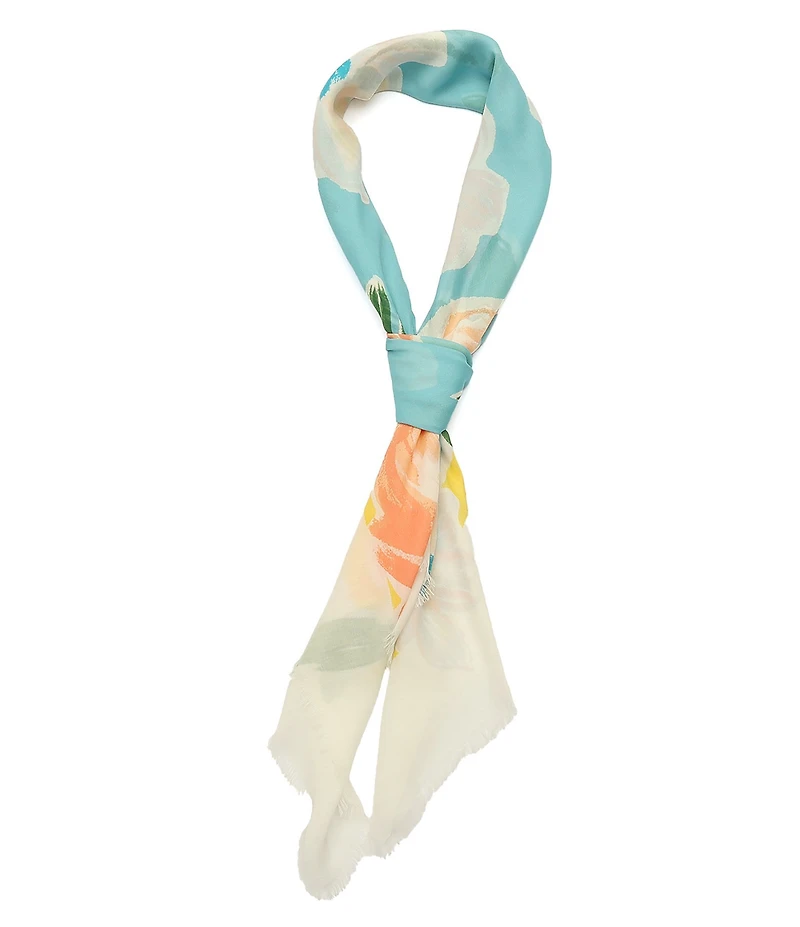 kate spade new york Spring Roses Large Square Scarf