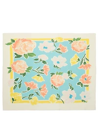 kate spade new york Spring Roses Large Square Scarf