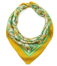 kate spade new york Springtime Ditsy Silk Bandana Scarf