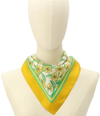 kate spade new york Springtime Ditsy Silk Bandana Scarf