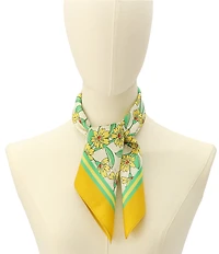 kate spade new york Springtime Ditsy Silk Bandana Scarf