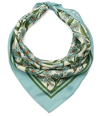 kate spade new york Springtime Ditsy Silk Bandana Scarf