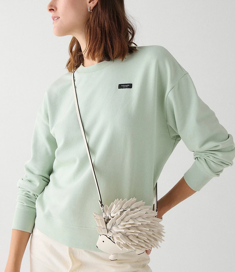 kate spade new york Stevie Hedgehog Mini Leather Crossbody Bag
