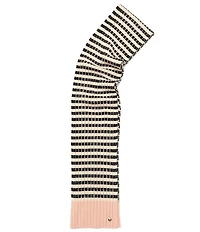 kate spade new york Striped Rib Knit Oblong Scarf