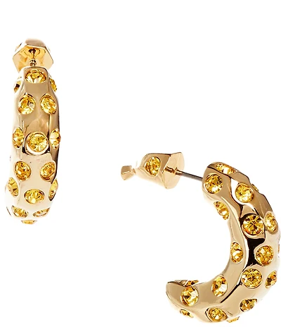 kate spade new york Summer Daze Banana Rhinestone Resort Drop Earrings