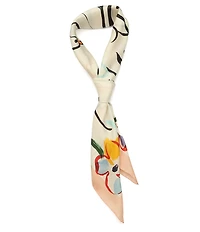 kate spade new york Swans Silk Square Scarf