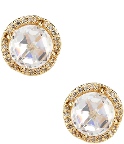 kate spade new york That Sparkle Pave Round Large Stud Earrings