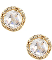 kate spade new york That Sparkle Pave Round Large Stud Earrings