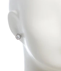 kate spade new york That Sparkle Pave Round Large Stud Earrings